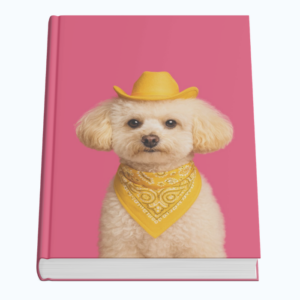 Cowboy Poodle Planner seen from above