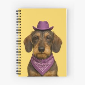 Cowboy Dachshund Journal